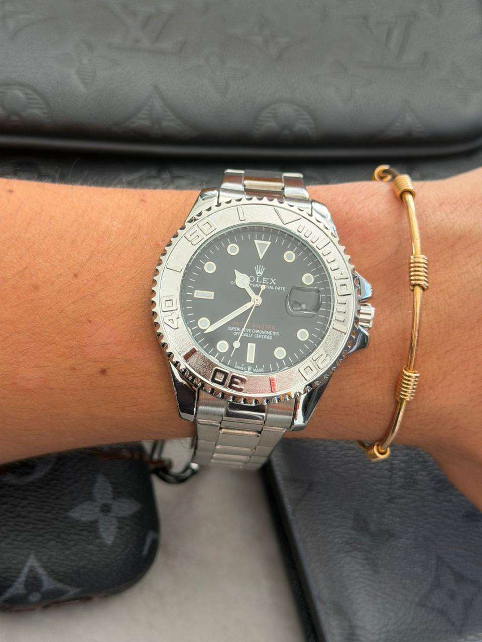 Rlx Master Plateado Tablero Negro