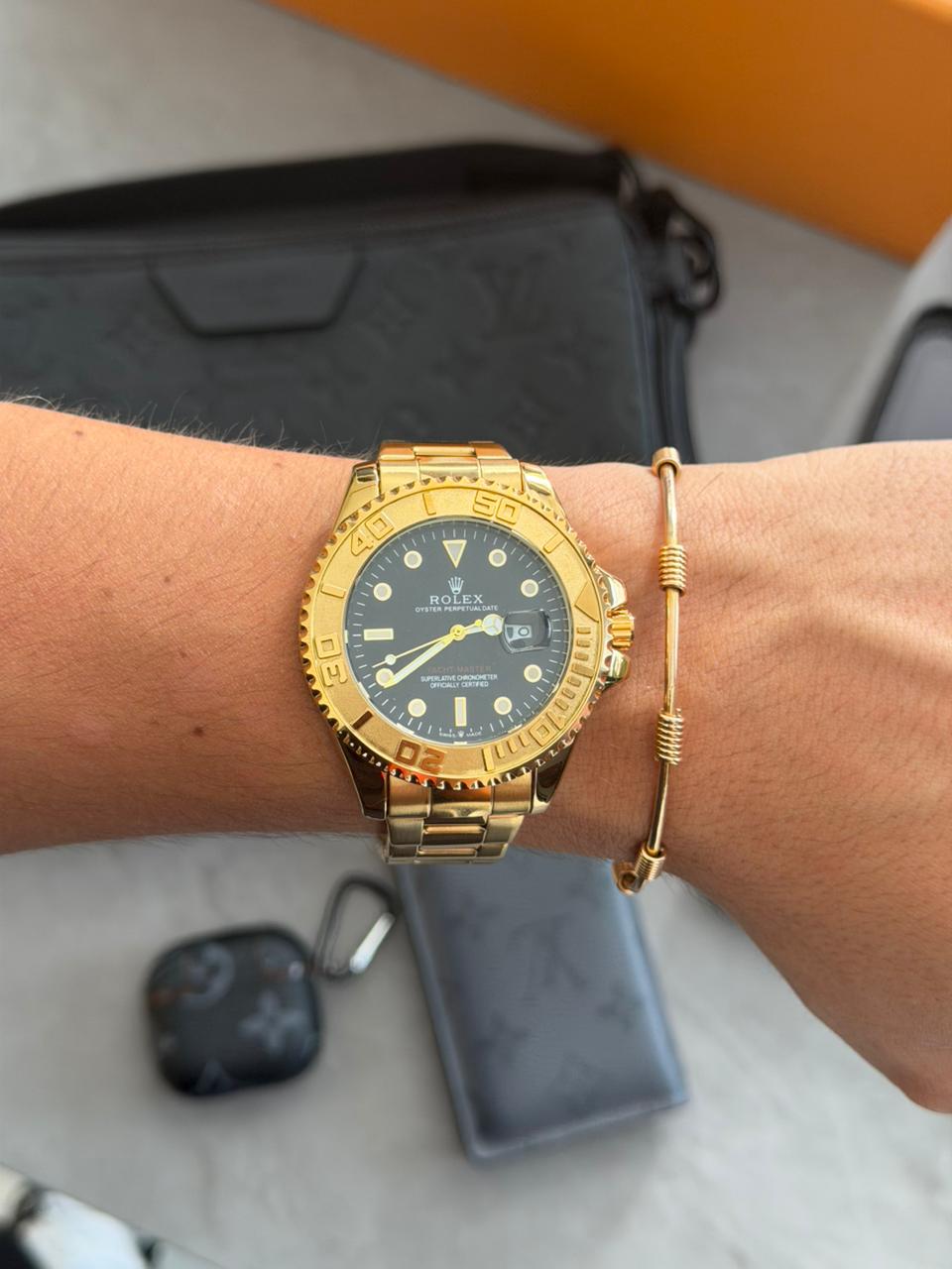 Rlx Mater Dorado Tablero Negro