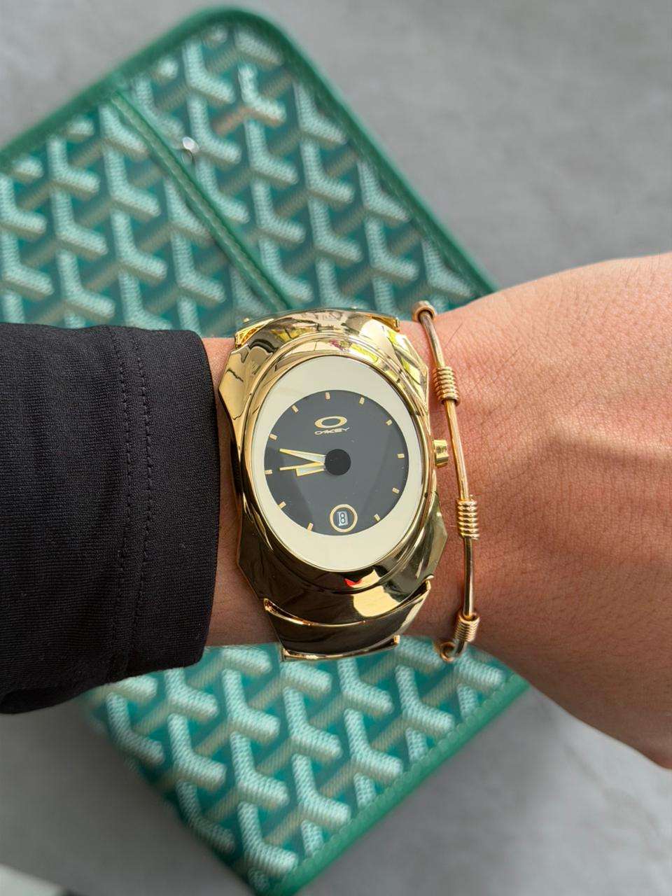 Okl Metalico 2026 Dorado Tablero Negro