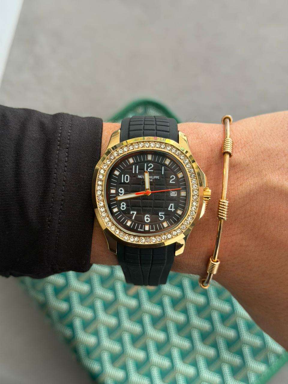 Ptk Cricones Goma Negra Tablero Negro Dorado