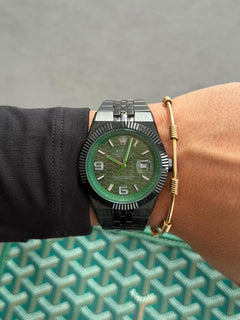 Rlx Luxe Negro Tablero Verde