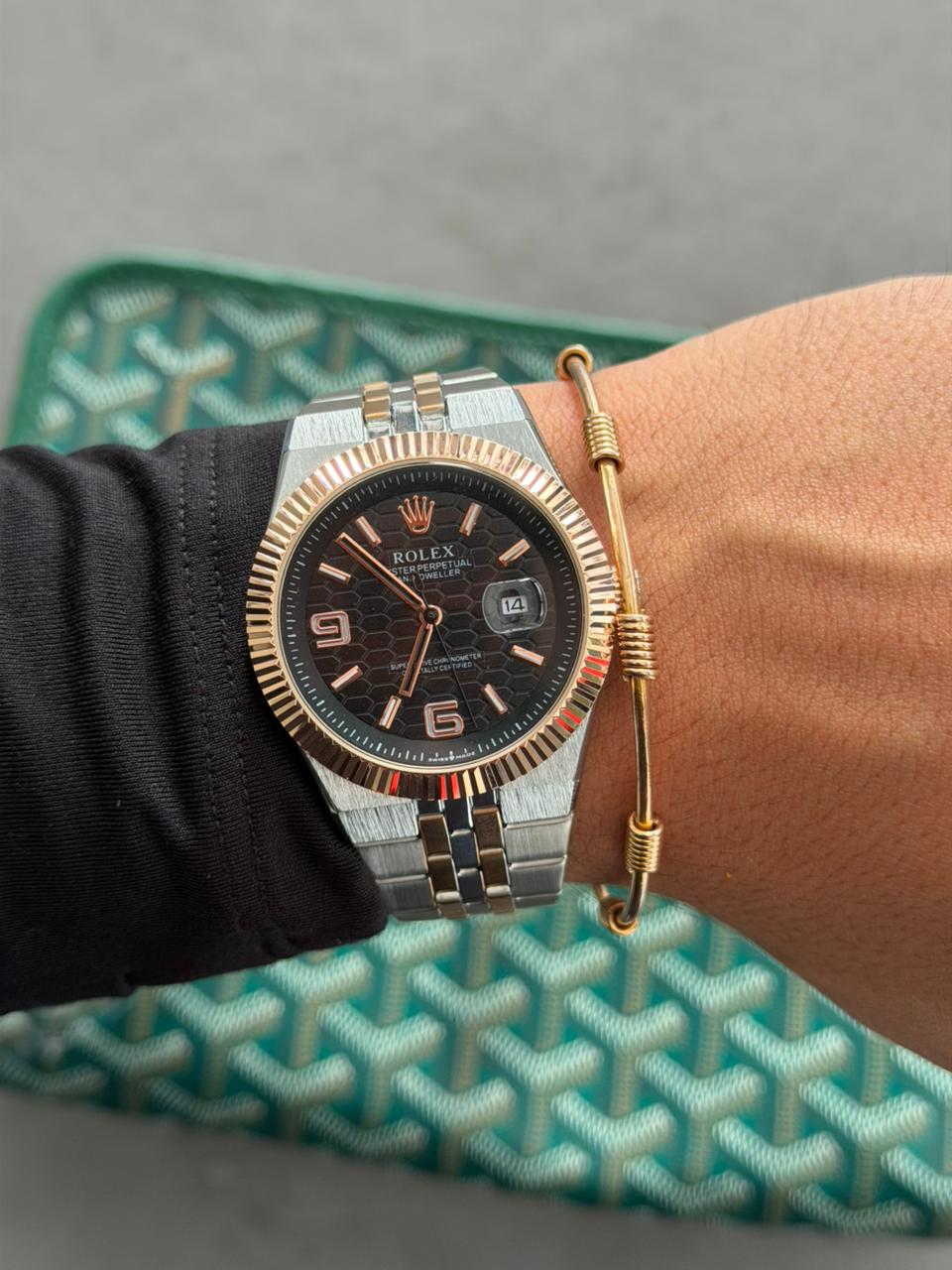 Rlx Luxe Bicolor Dorado Tablero Negro