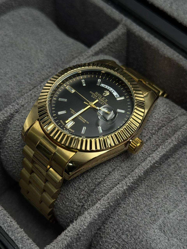 Rlx RSP Dorado Tablero Negro