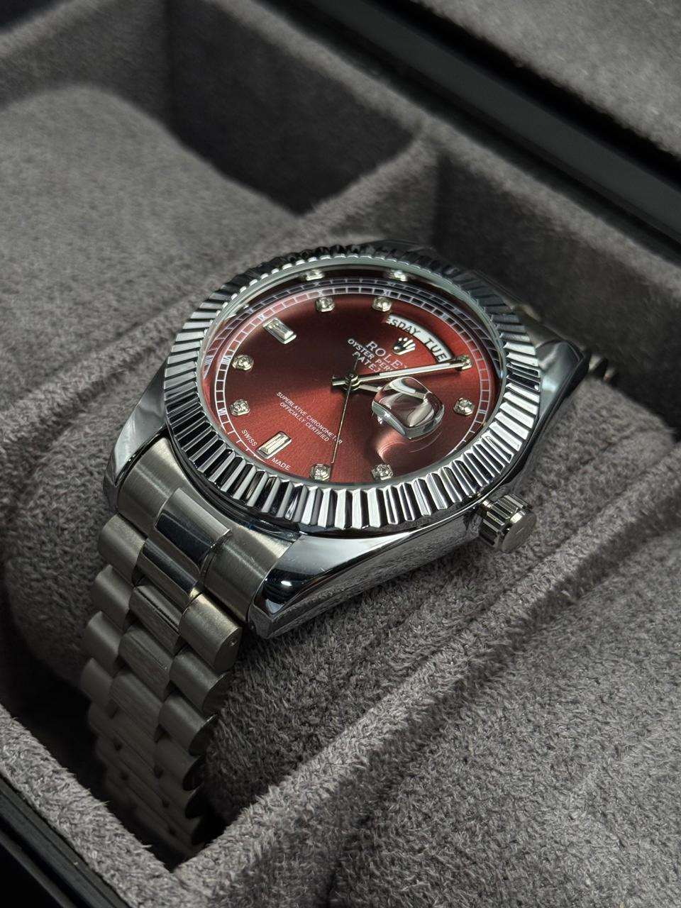 Rlx Diamond 2026 Plateado Tablero Rojo