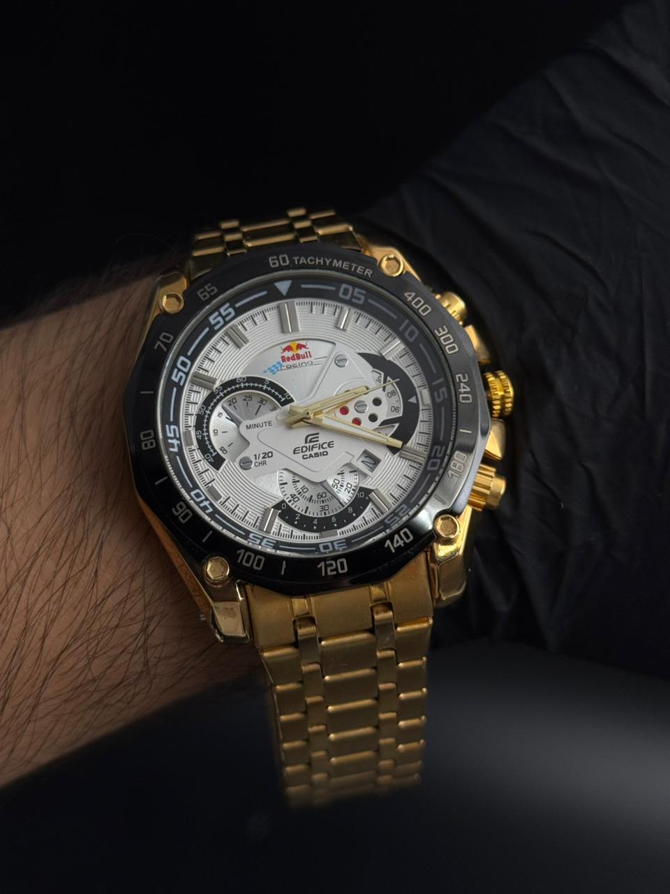 Cso Edfc Dorado Tablero Blanco Bisel Negro