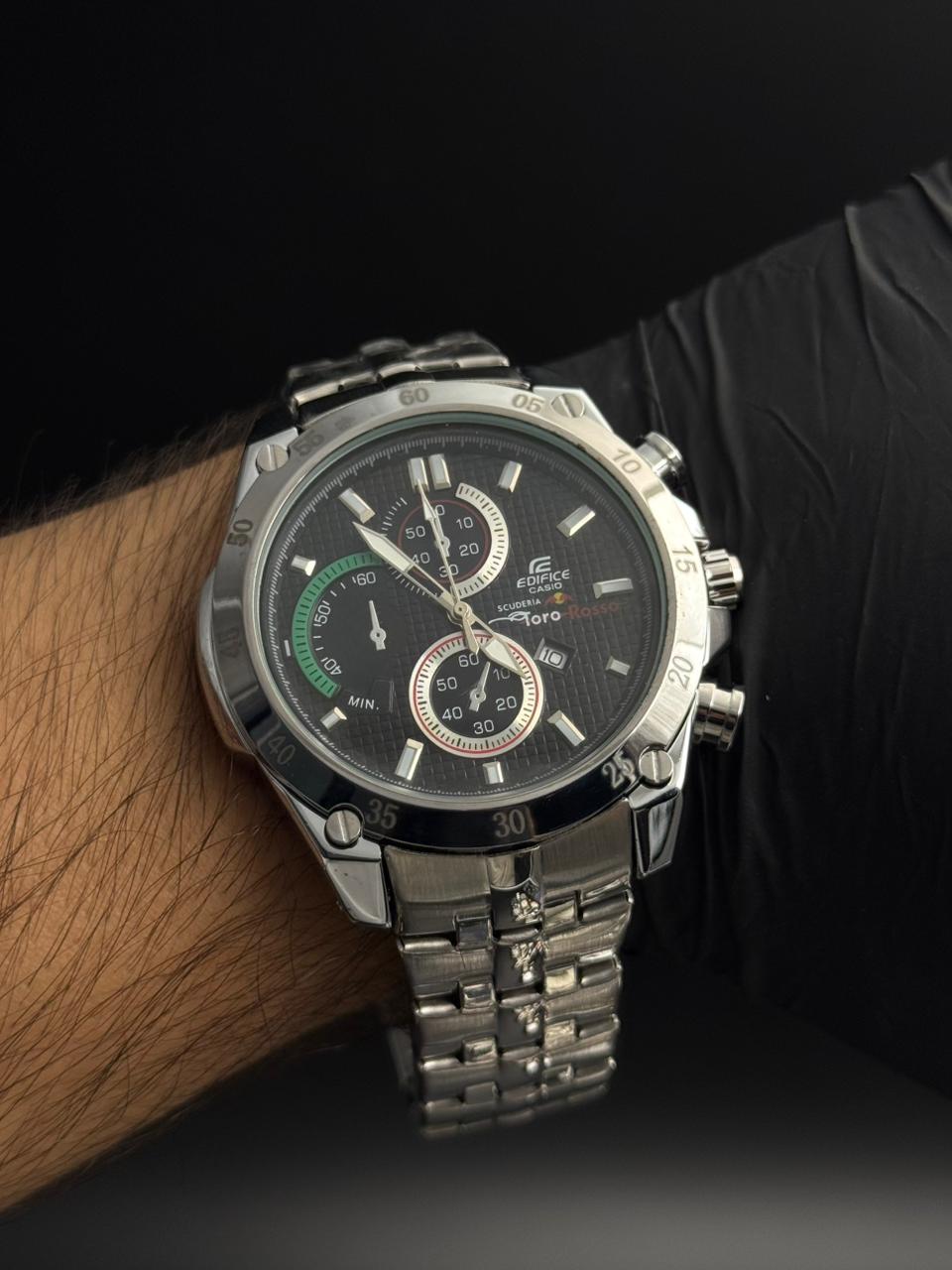 Cso Edfc Plateado Tablero Negro Verde