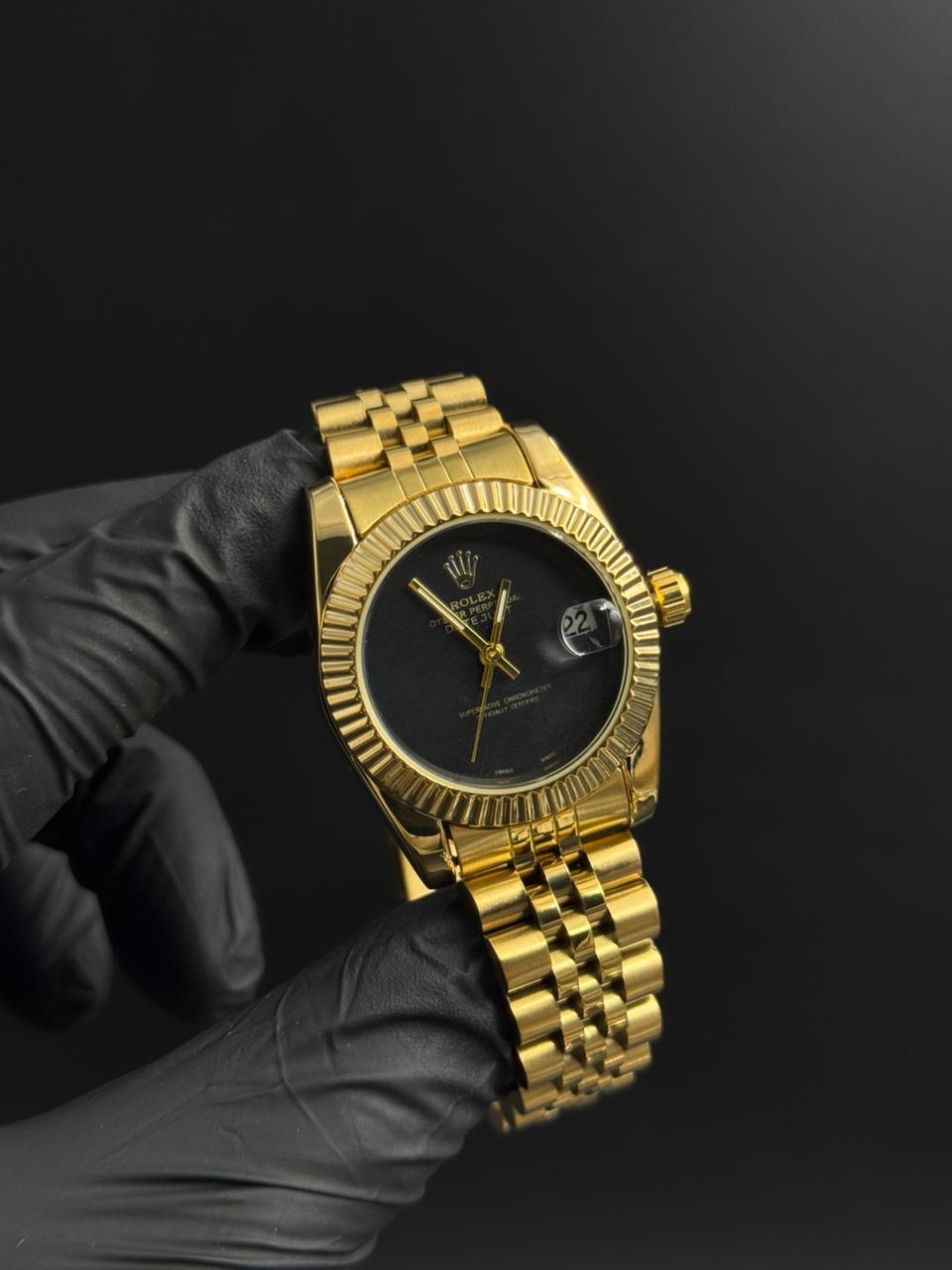 Rlx Day Mujer Dorado Tablero Negro