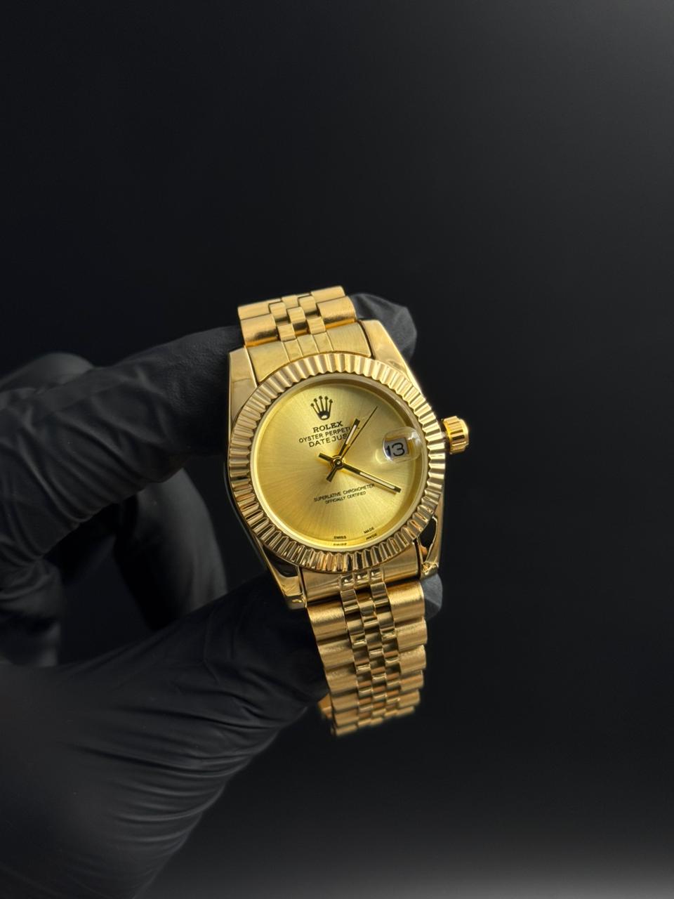 Rlx Day Mujer Dorado Tablero Dorado