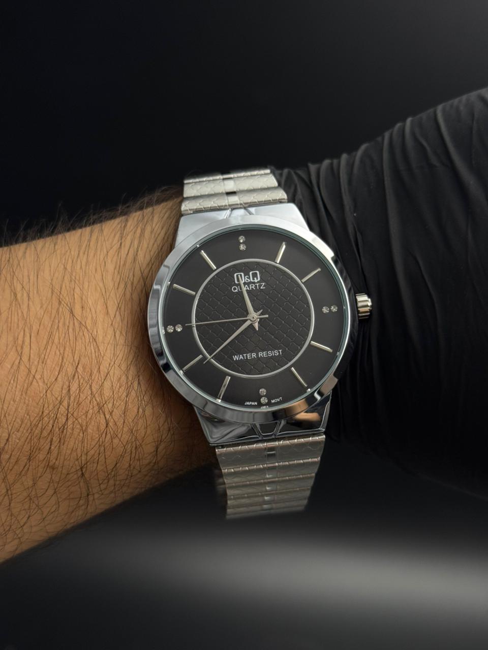 QYQ QT Plateado Tablero Negro