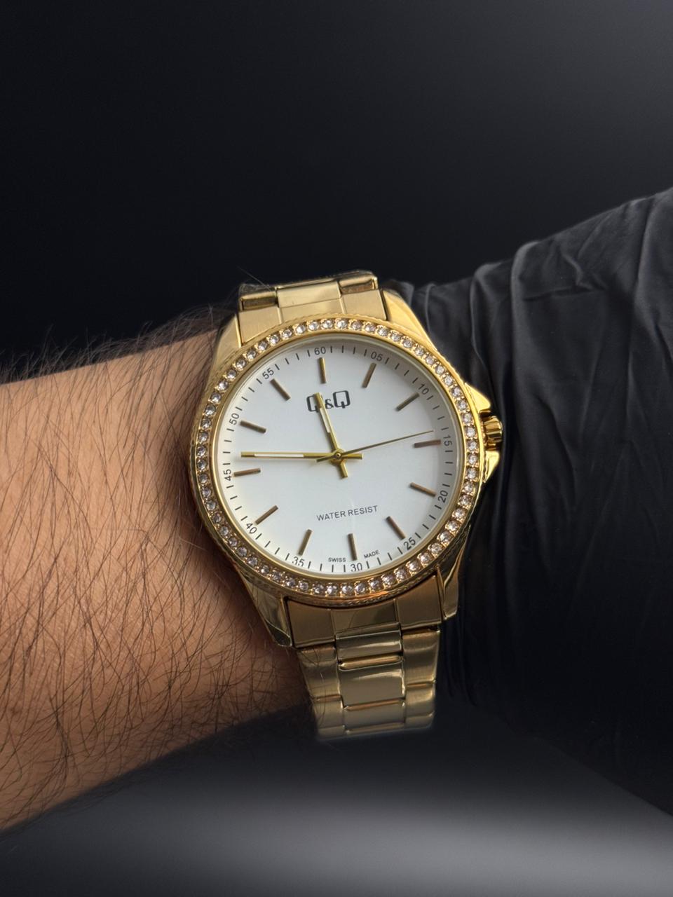 QYQ Plano Diamonnd Dorado Tablero Blanco