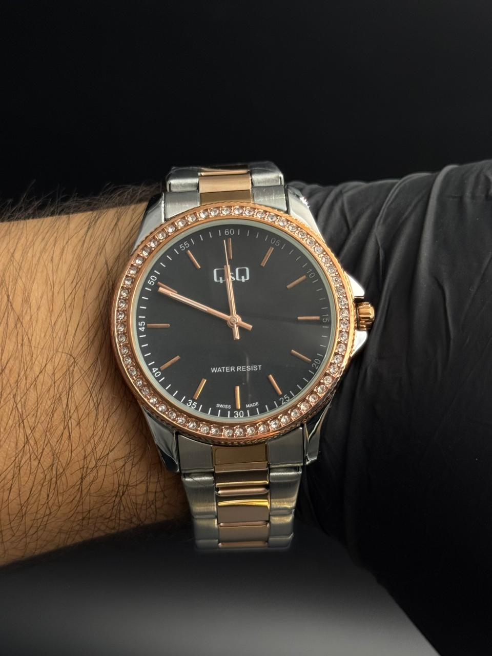 QYQ Plano Diamond Bicolor Oro Rosa Tablero Negro