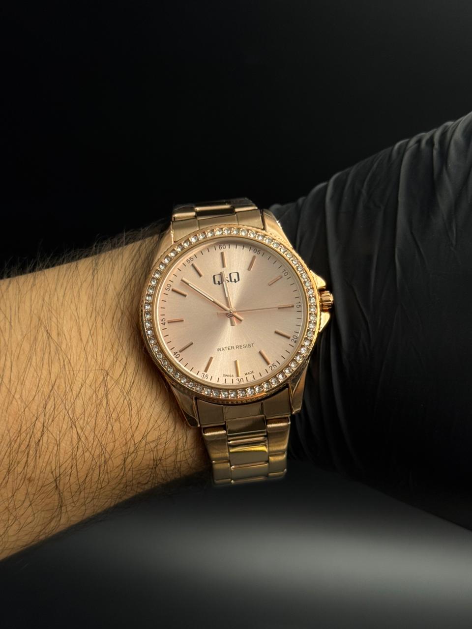 QYQ Plano Diamond Oro Rosa Tablero Oro Rosa