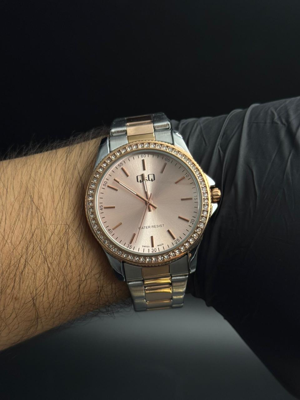 QYQ Plano Diamond Bicolor Oro Rosa Tablero Oro Rosa