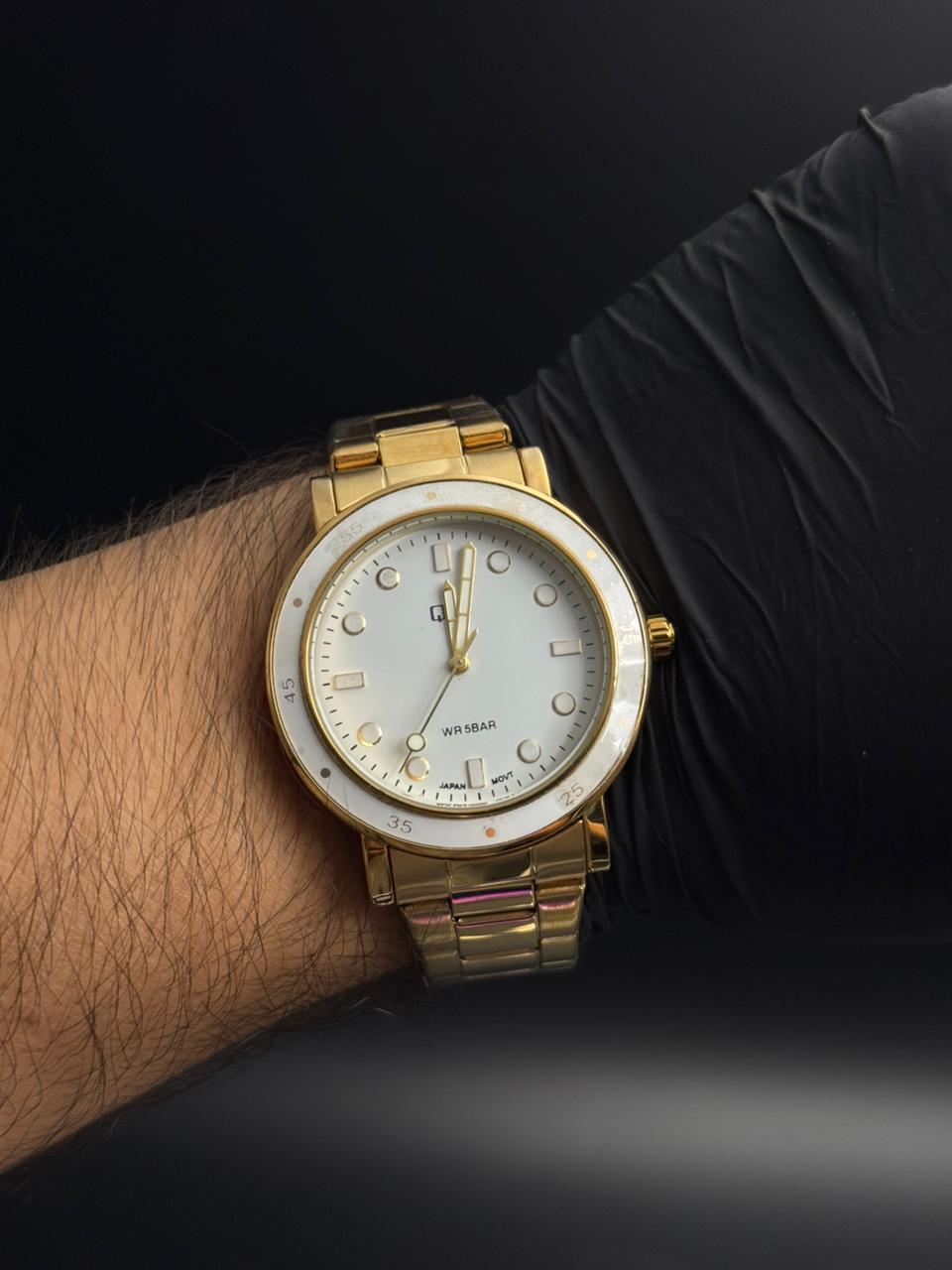 QYQ G14 Dorado Tablero Blanco Bisel Blanco