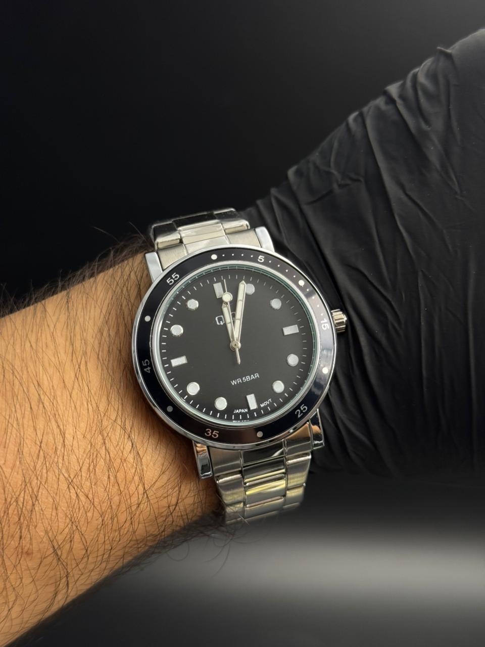 QYQ G14 Plateado Tablero Negro Bisel Negro