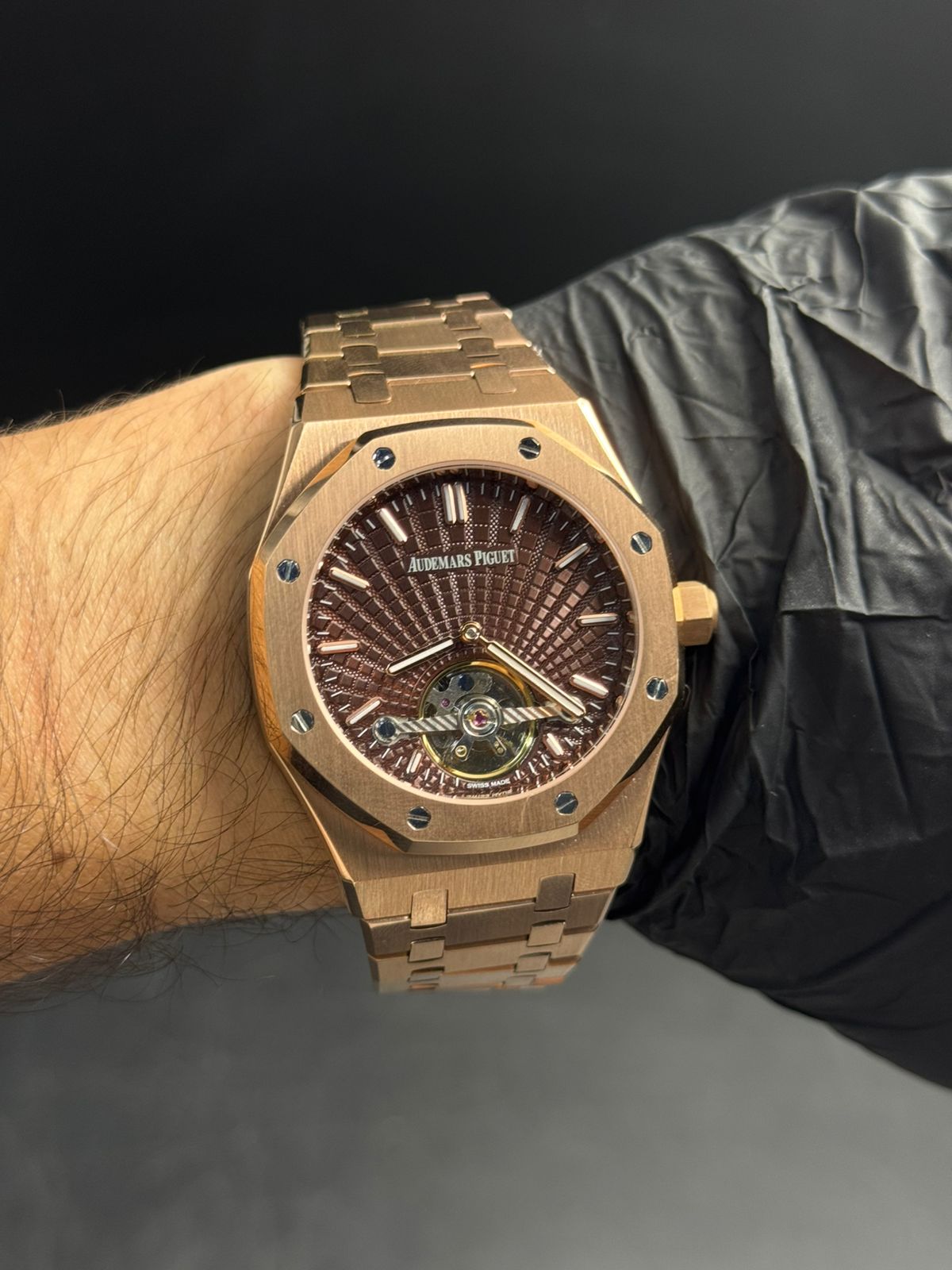 Admrs Luxury Oro Rosa Tablero Cafe