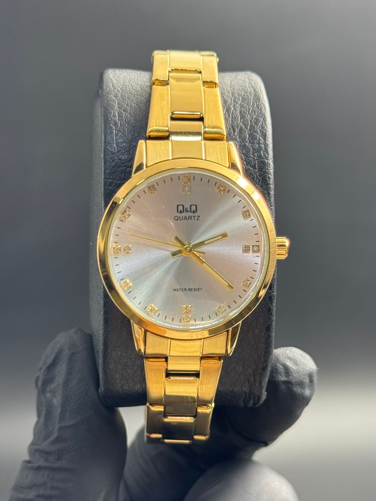QYQ New Mujer Dorado Tablero Plateado