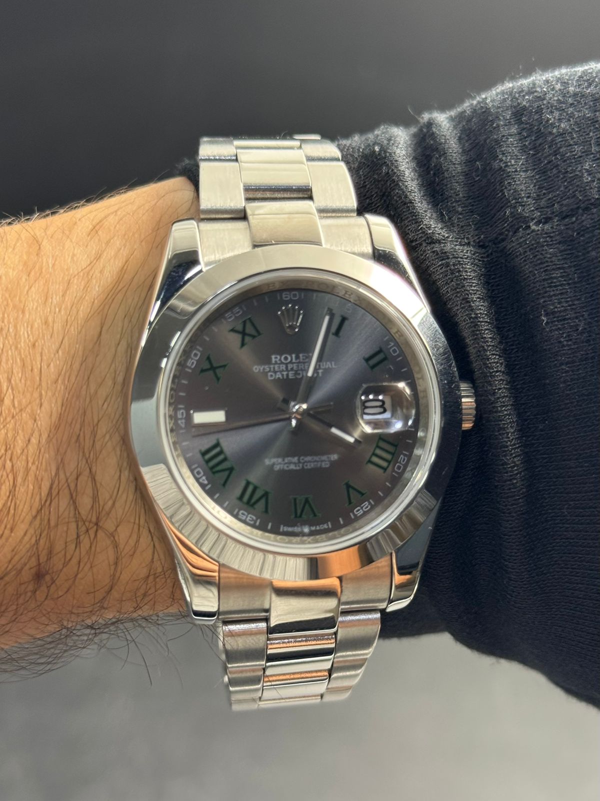 Rlx Luxury Plateado Tablero Gris Oscuro