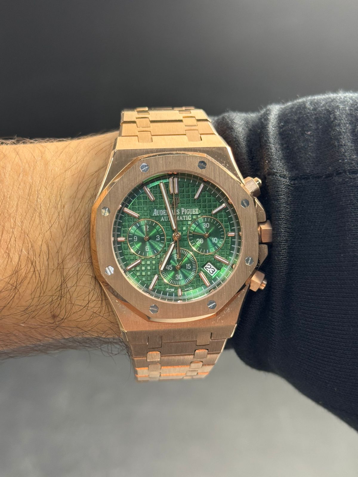 Admrs Luxury Oro Rosa Tablero Verde