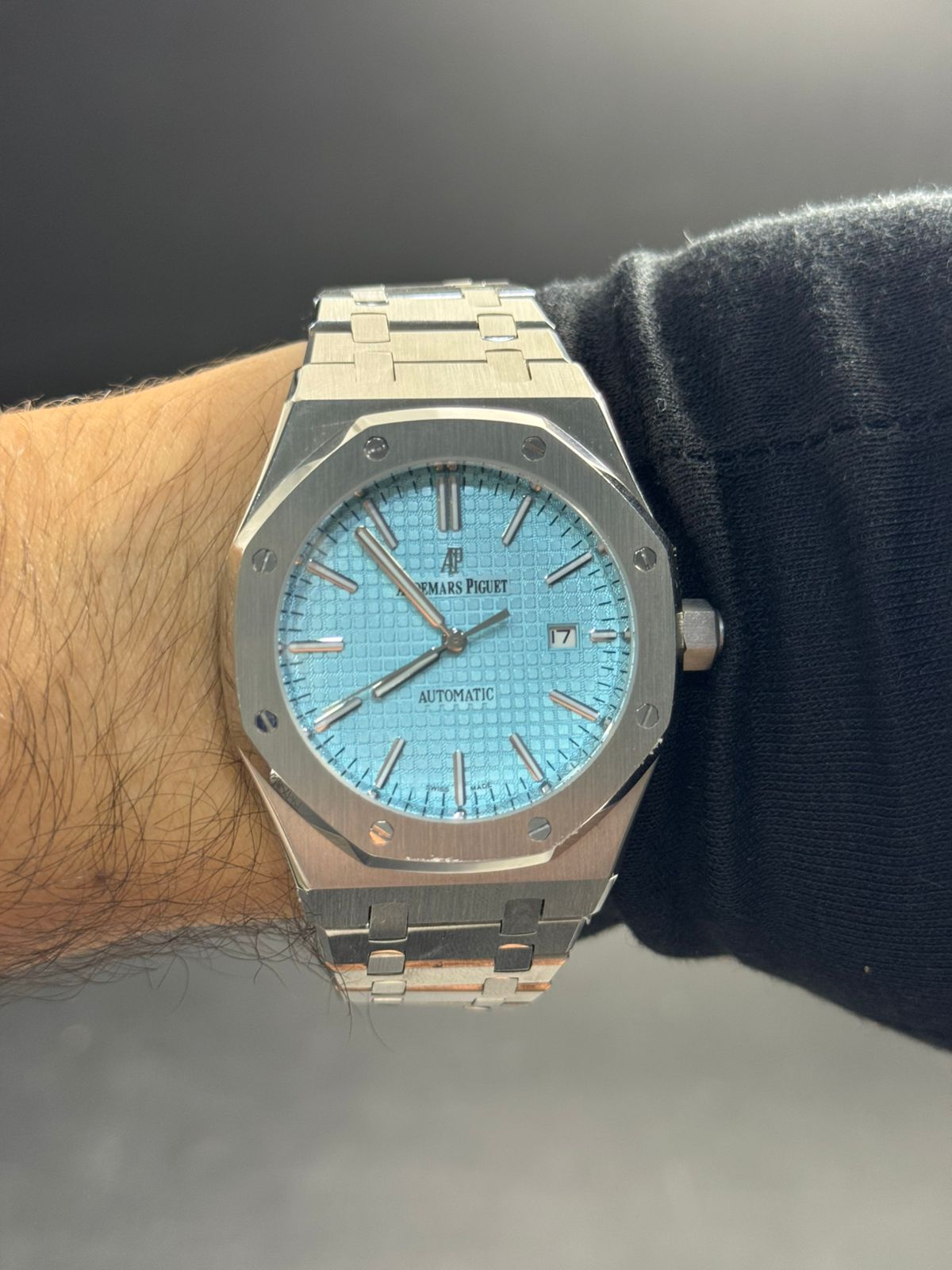 Admrs Luxury Plateado Tablero Azul Cielo