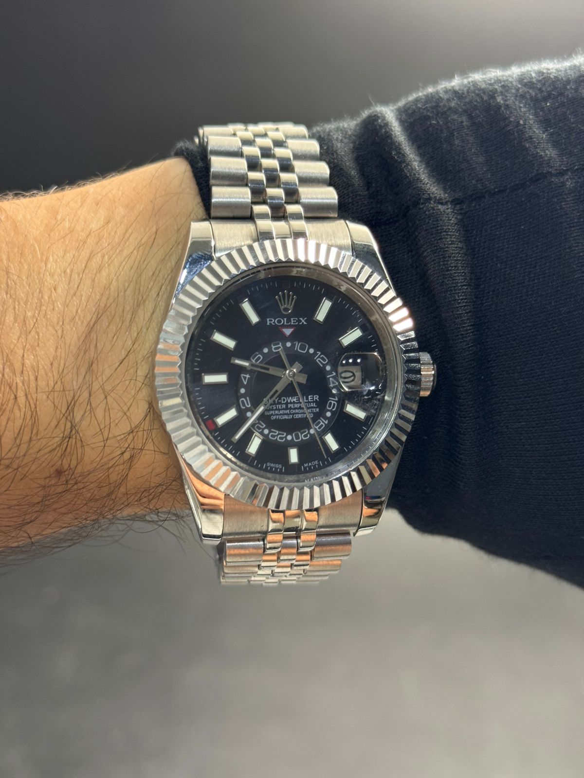 Rlx Luxury Plateado Tablero Negro