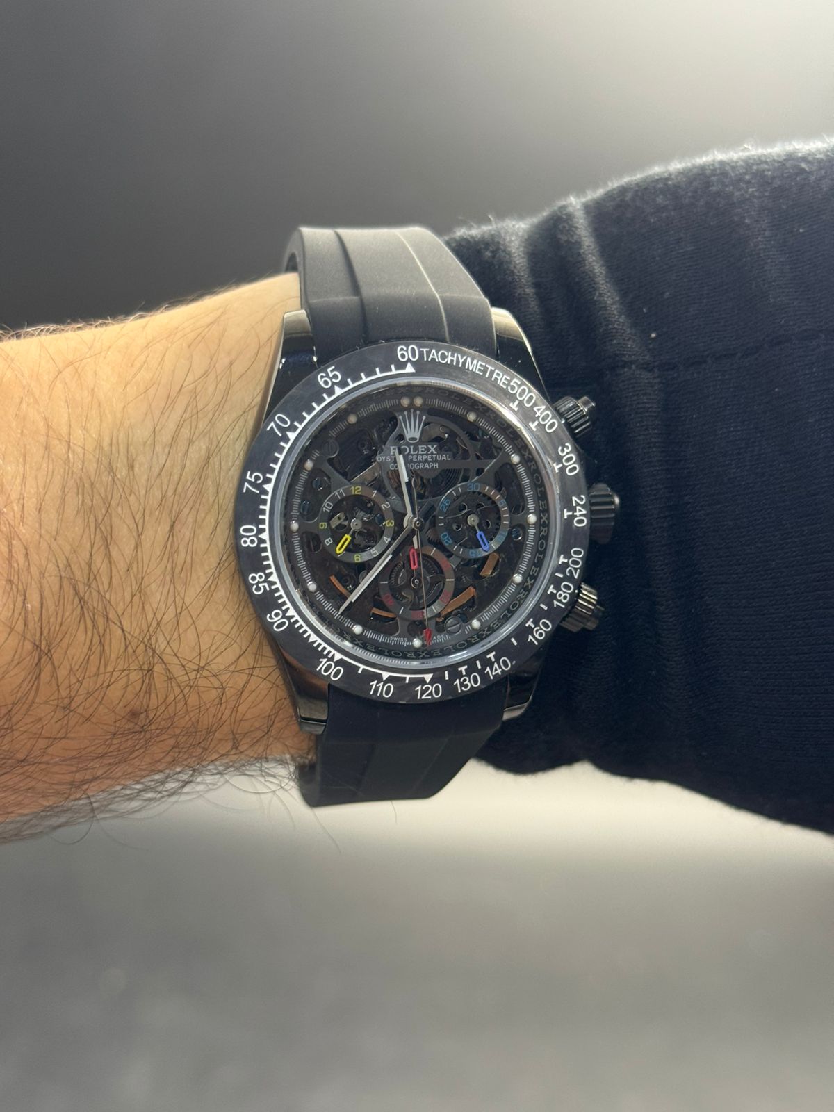 Rlx Luxury Goma Negra Tablero Negro