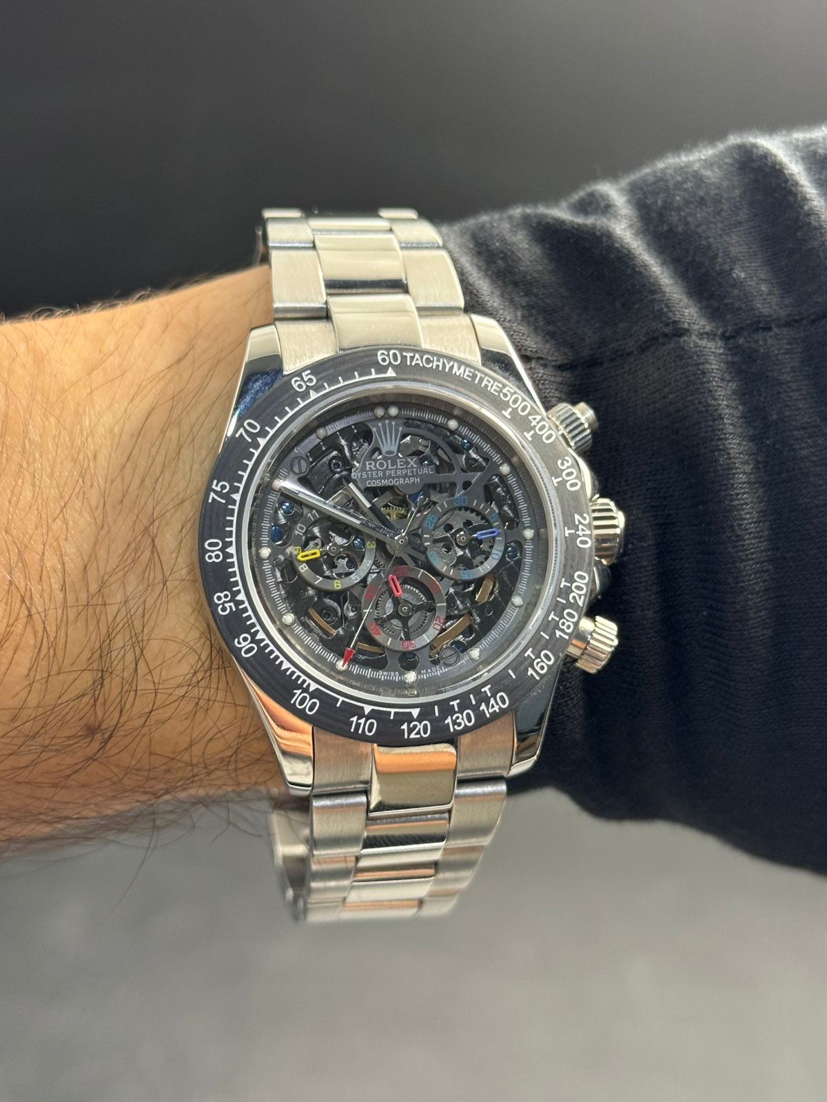 Rlx Luxury Plateado Tablero Gris