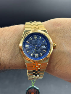 Rlx Lx Dorado Tablero Azul Oscuro
