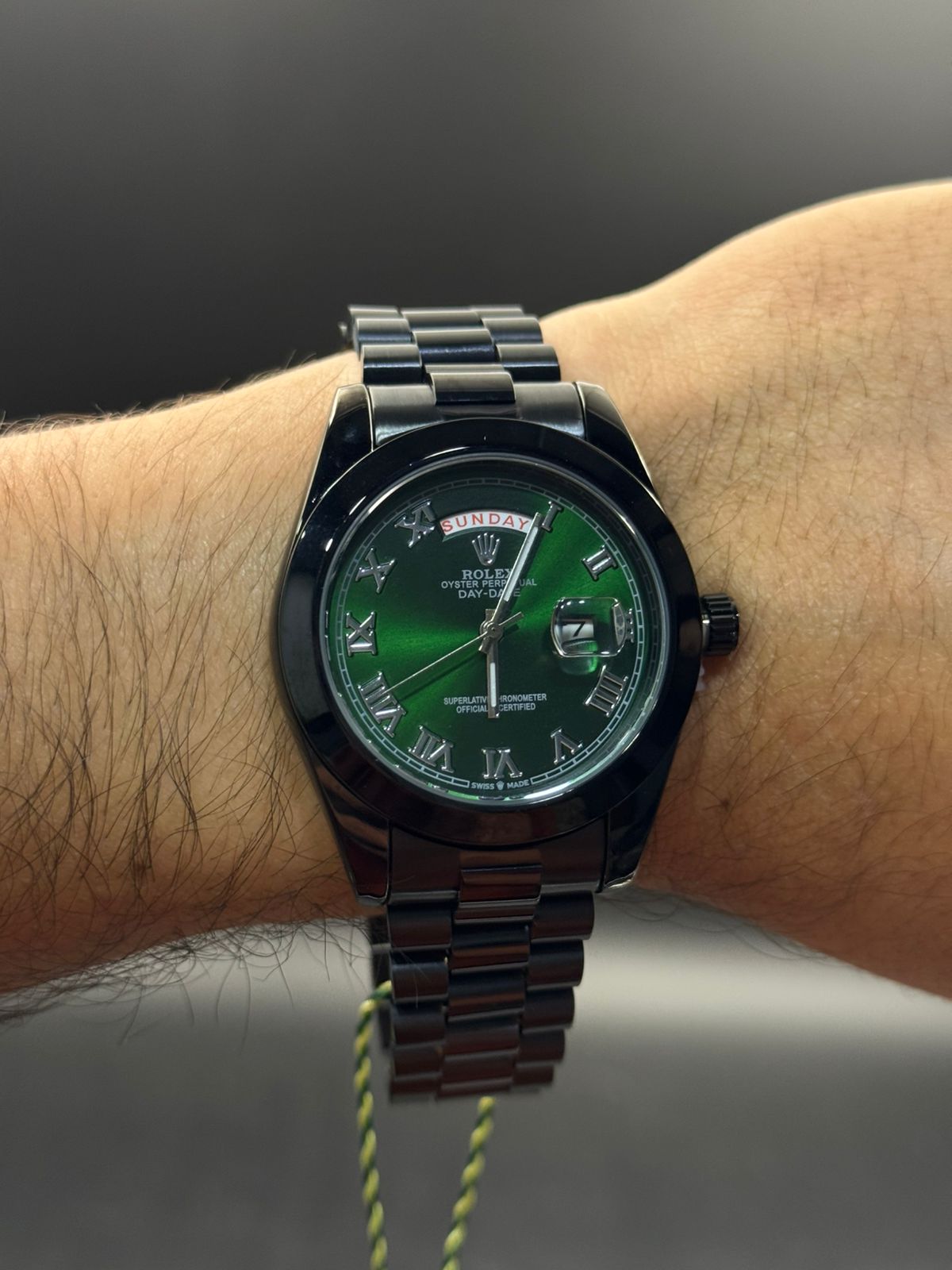 Rlx Roman Liso Negro Tablero Verde