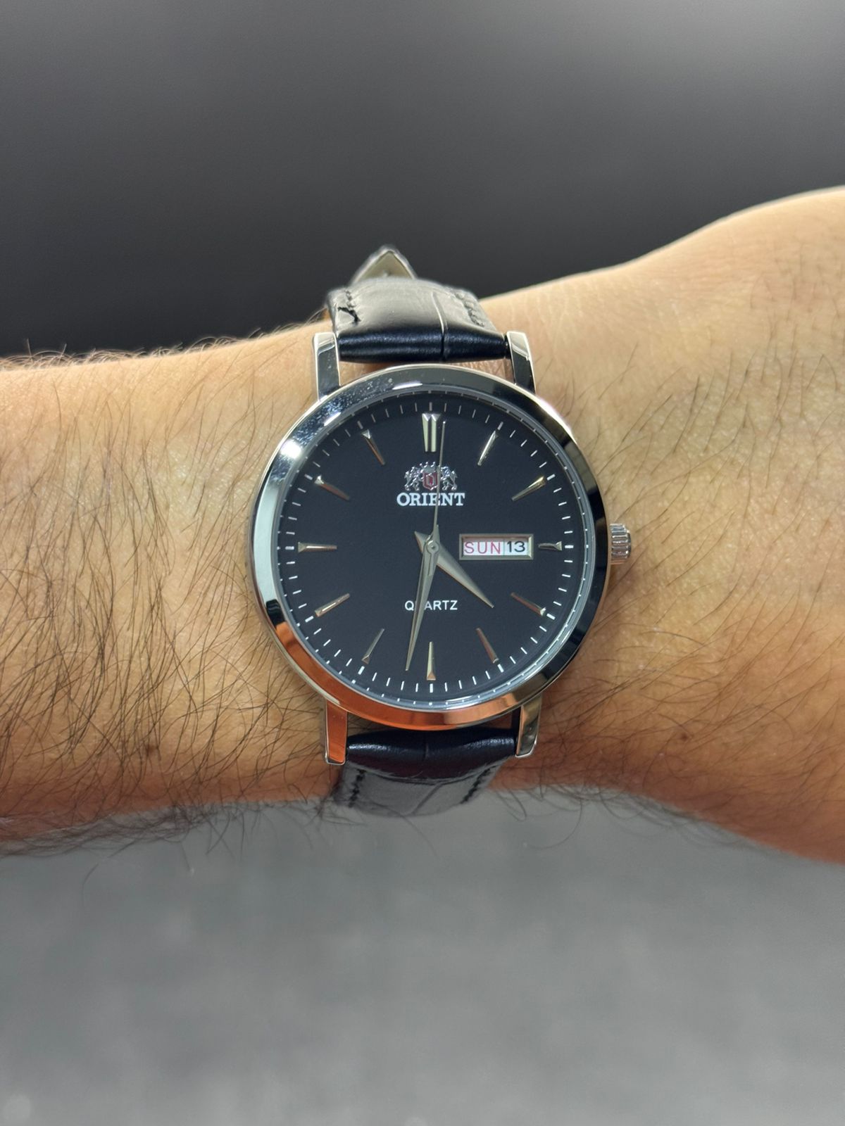 Ornt New Cuero Negro Tablero Negro Plateado