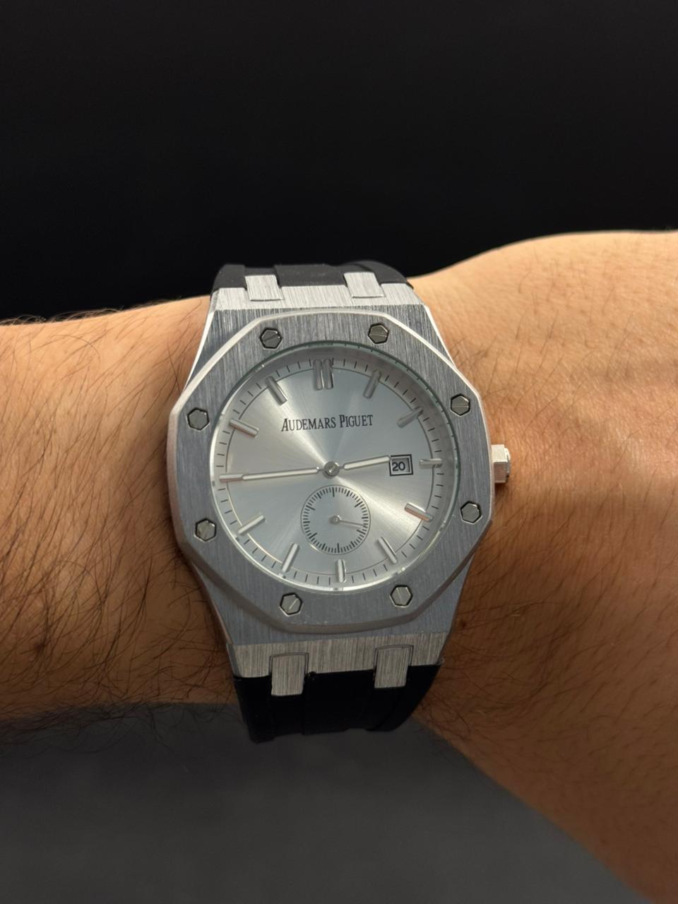 Admrs 2026 Goma Negra Tablero Plateado