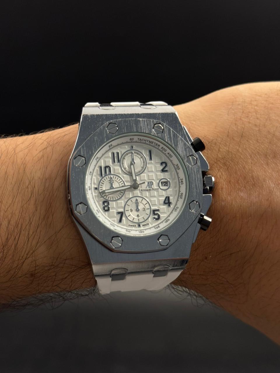 Admrs Goma Blanca Tablero Blanco Plateado