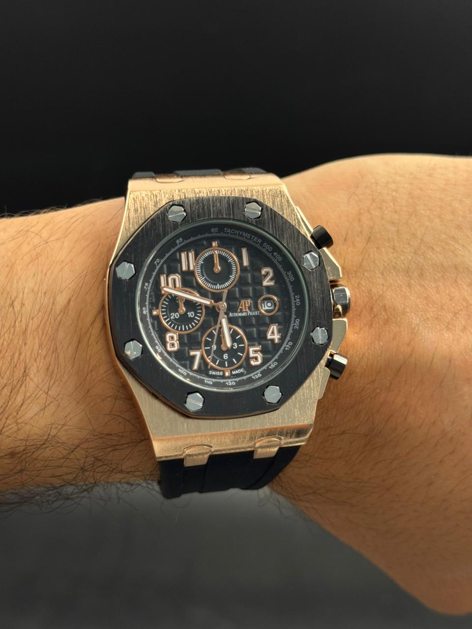 Admrs Goma Negra Tablero Negro Oro Rosa