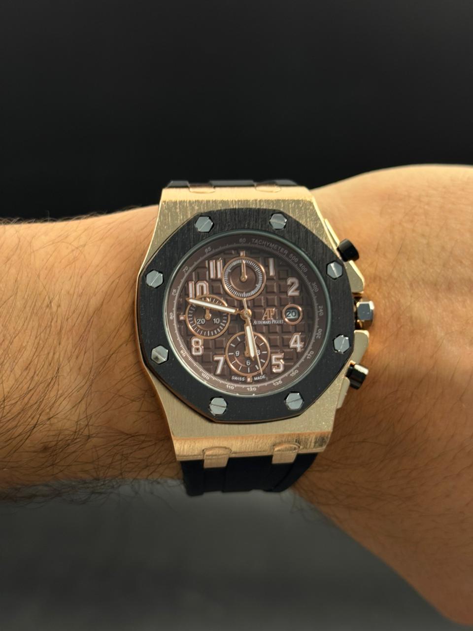 Admrs Goma Negra Tablero Cafe Oro Rosa Negro