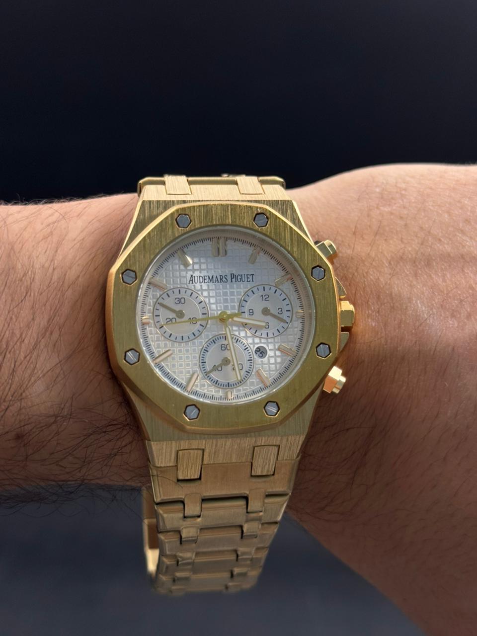 Admrs 2026 Crono Dorado Tablero Blanco