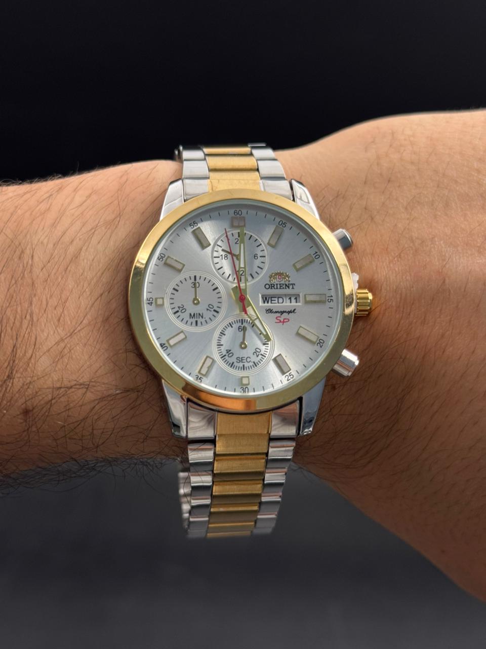 Ornt Metalico 2026 Bicolor Dorado Tablero Plateado