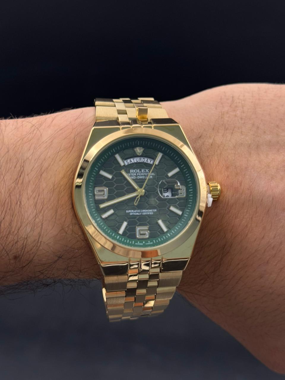 Rlx Lx Liso Dorado Tablero Verde