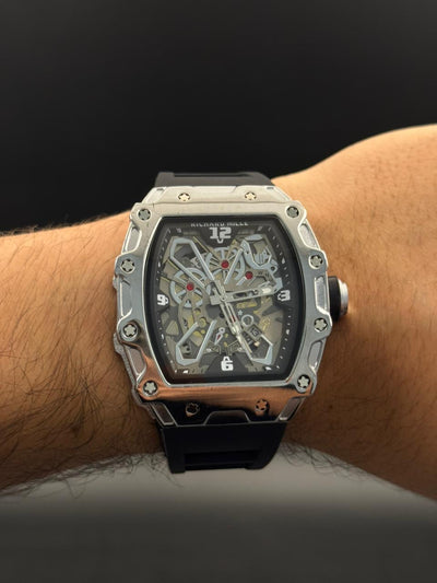 Rchrd Mll 2026 Goma Negra Tablero Negro Plateado