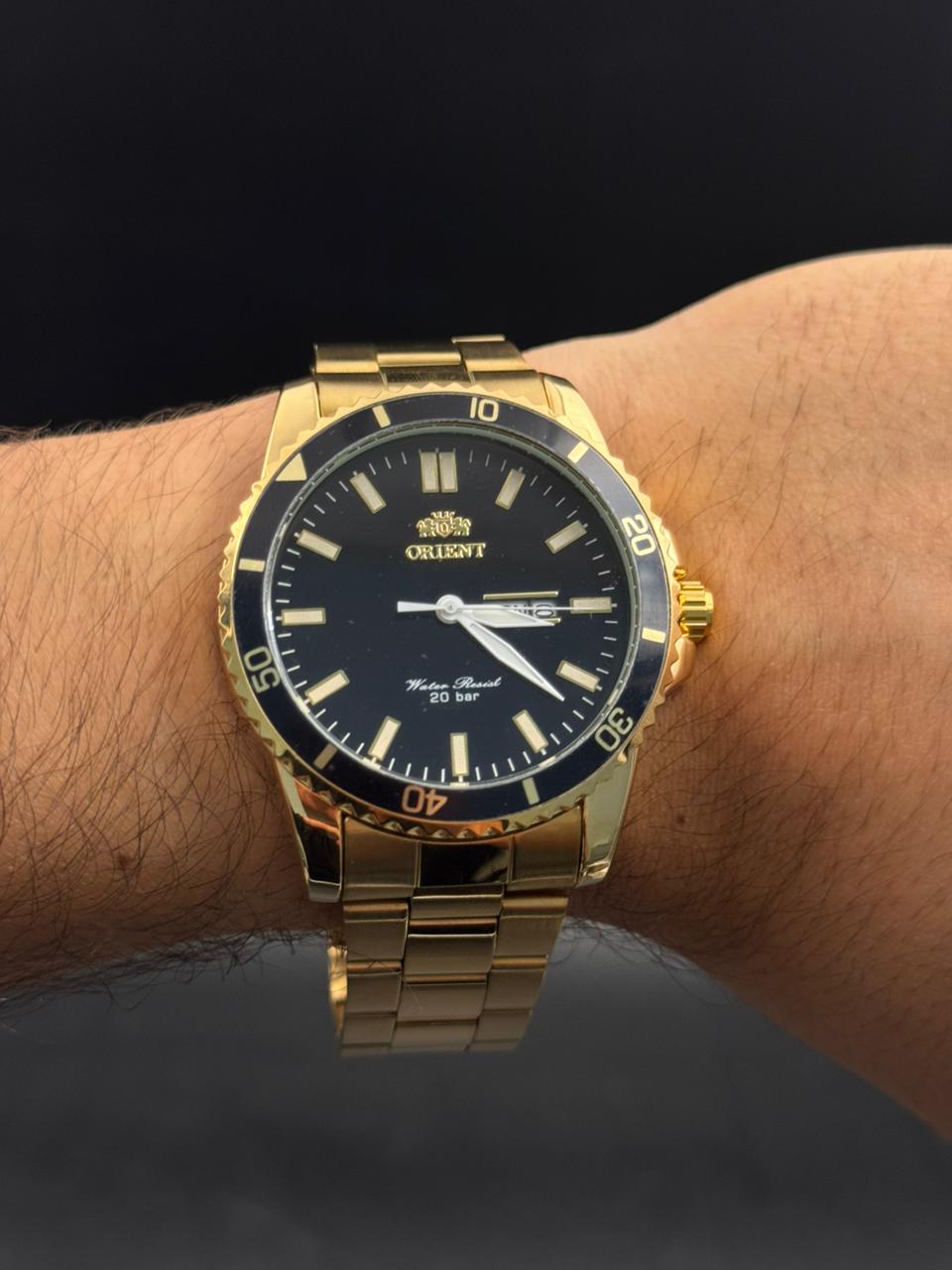 Ornt 20 Bar Dorado Tablero Negro