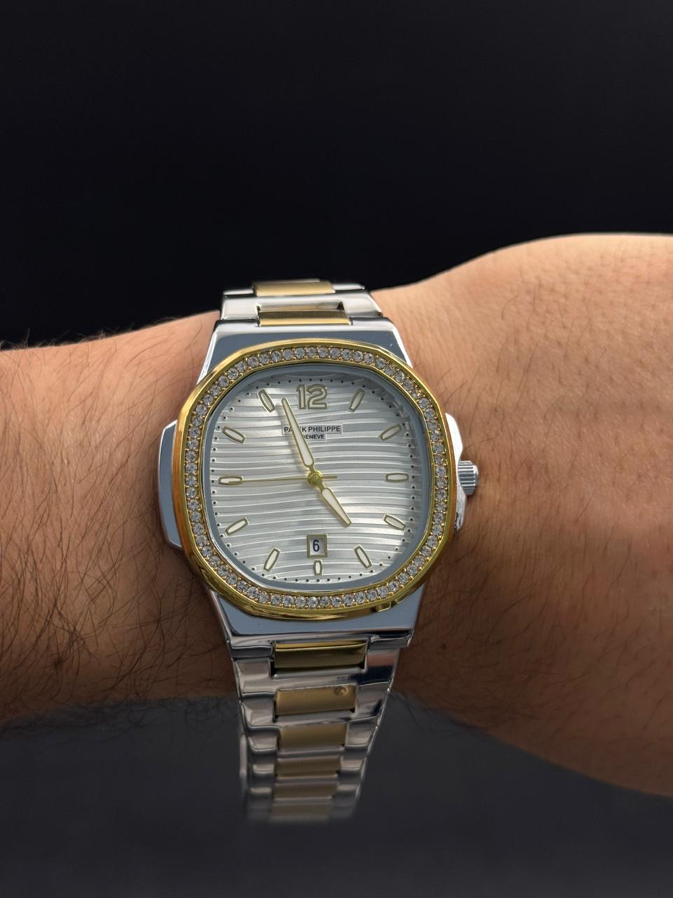 Ptk 2026 Circones Bicolor Dorado Tablero Plateado