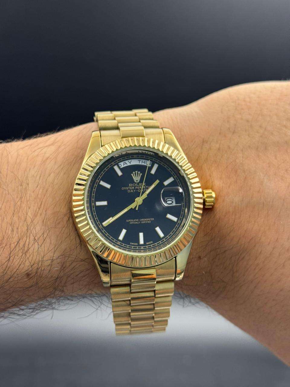 Rlx President Dorado Tablero Negro