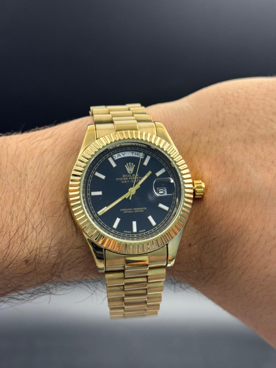 Rlx President Dorado Tablero Negro