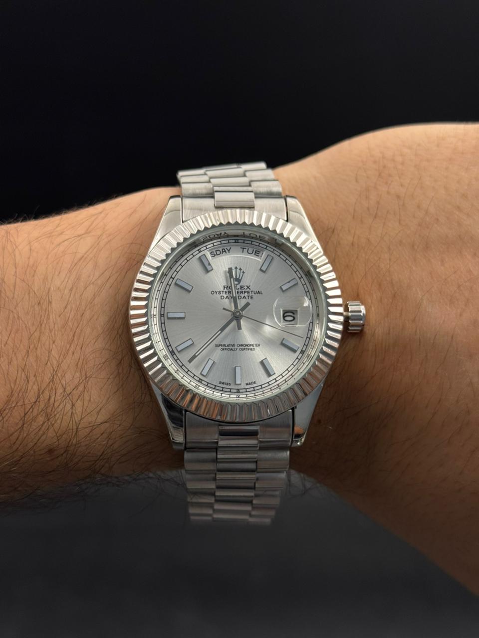 Rlx President Plateado Tablero Plateado