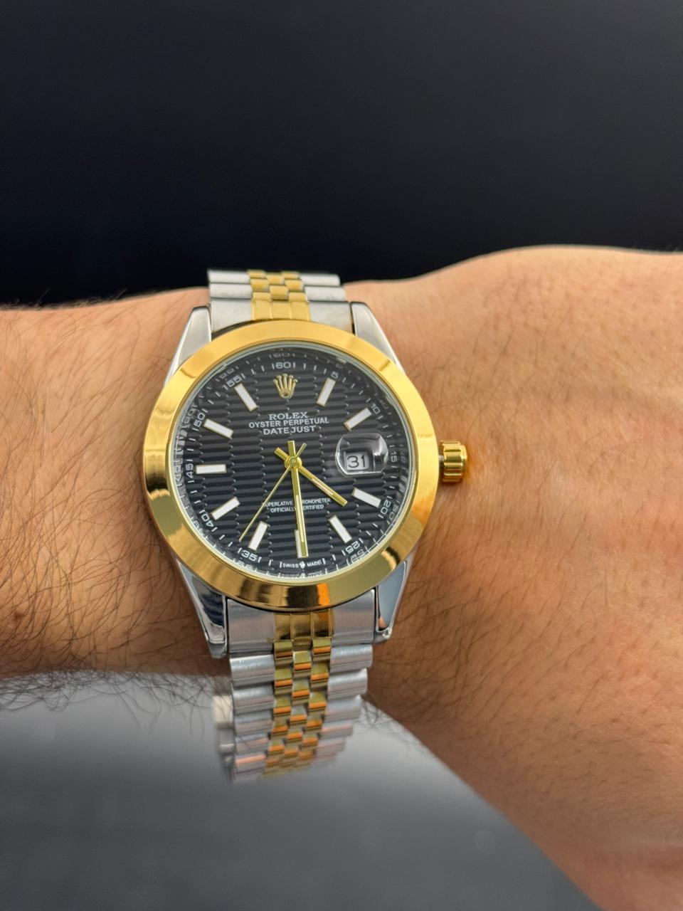 Rlx RSP Texturizado Bicolor Dorado Tablero Negro