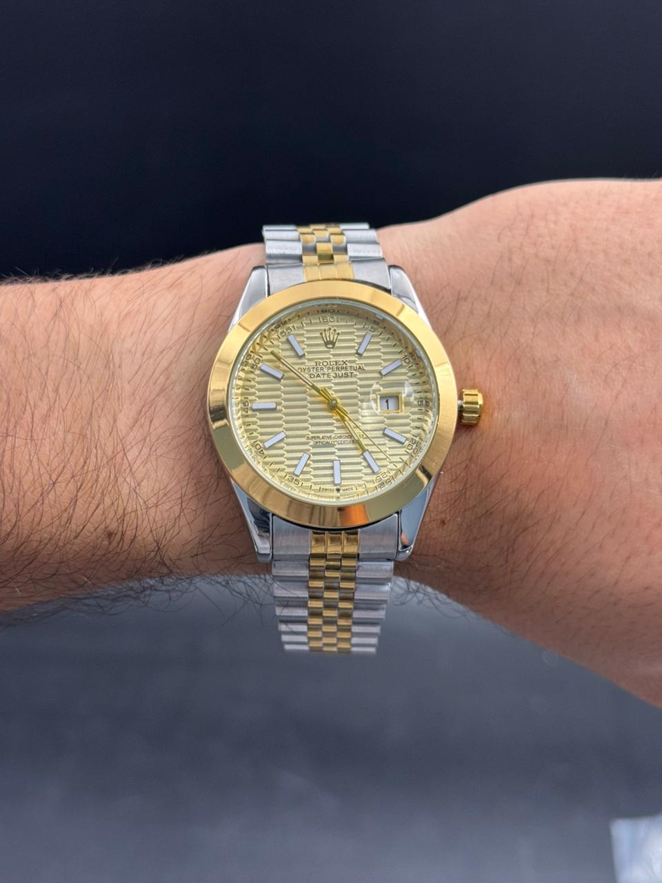 Rlx RSP Texturizado Bicolor Dorado Tablero Dorado