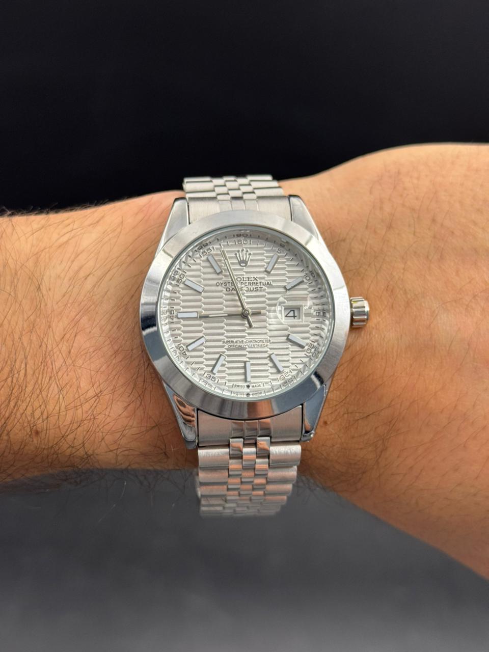 Rlx RSP Texturizado Plateado Tablero Plateado