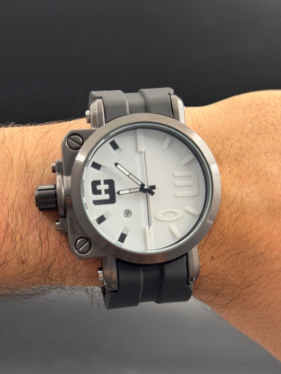 Okl 2026 Goma Negra Tablero Blanco Negro