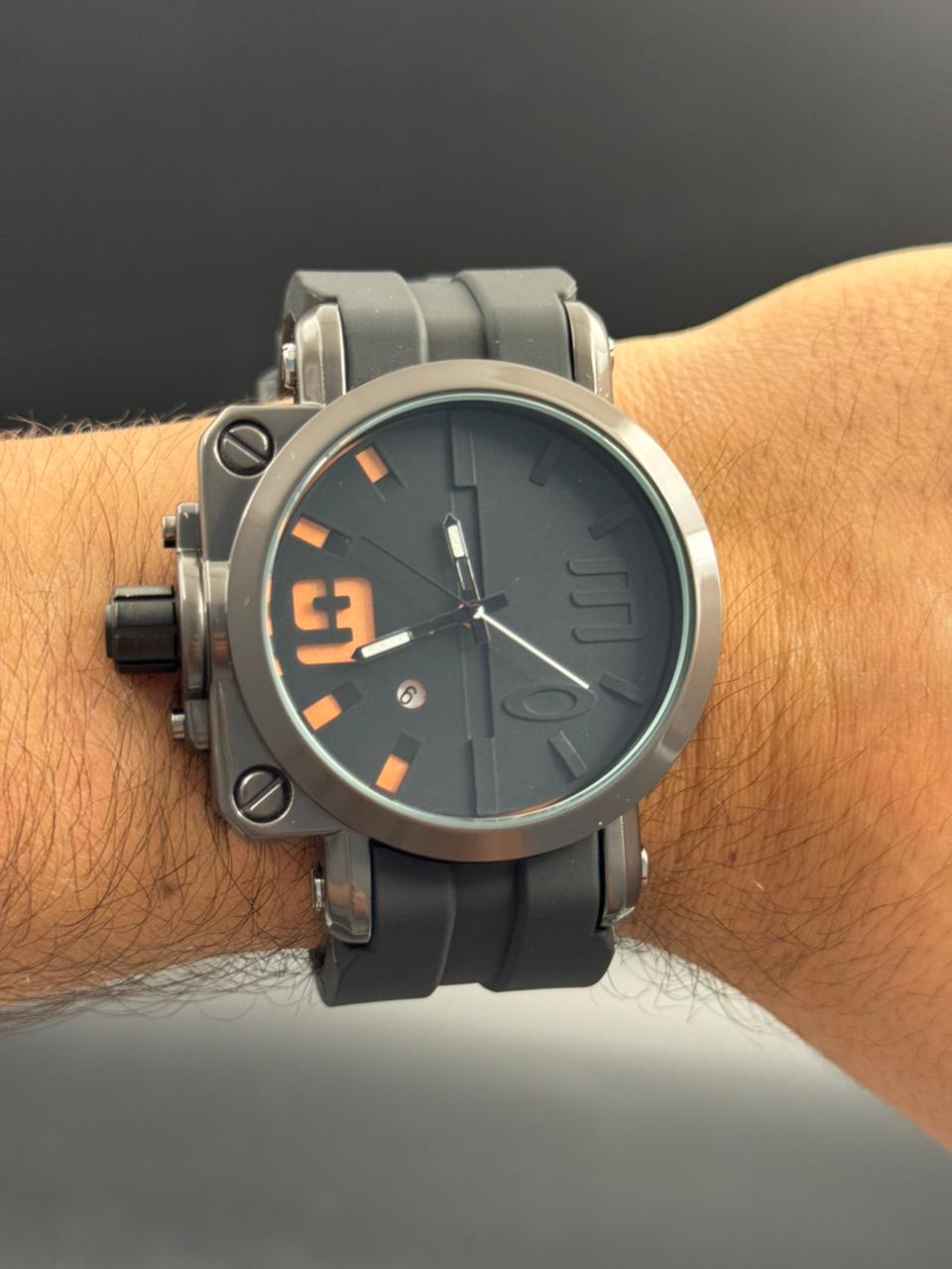 Okl 2026 Goma Negra Tablero Negro Gris