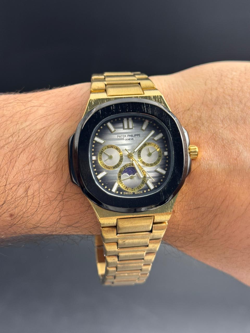 Ptk Funcional Dorado Tablero Gris Negro