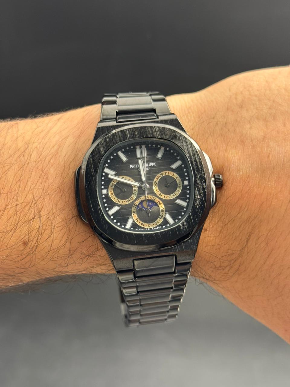 Ptk Funcional Negro Tablero Gris Oscuro  Oro Rosa